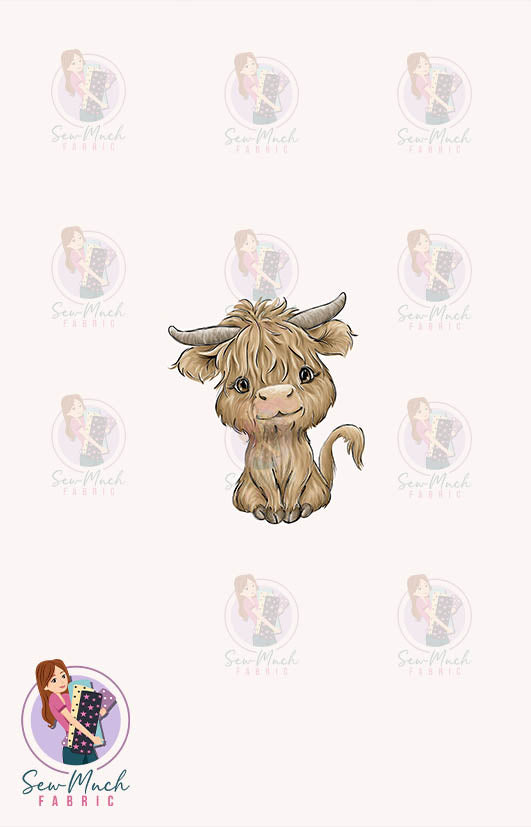 SEPTEMBER Pre-Order (1): Highland Cow Aussie Background PANEL
