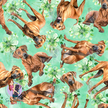 Load image into Gallery viewer, Rhodesian Ridgeback FLORAL | Woven | Retail | Average Scale
