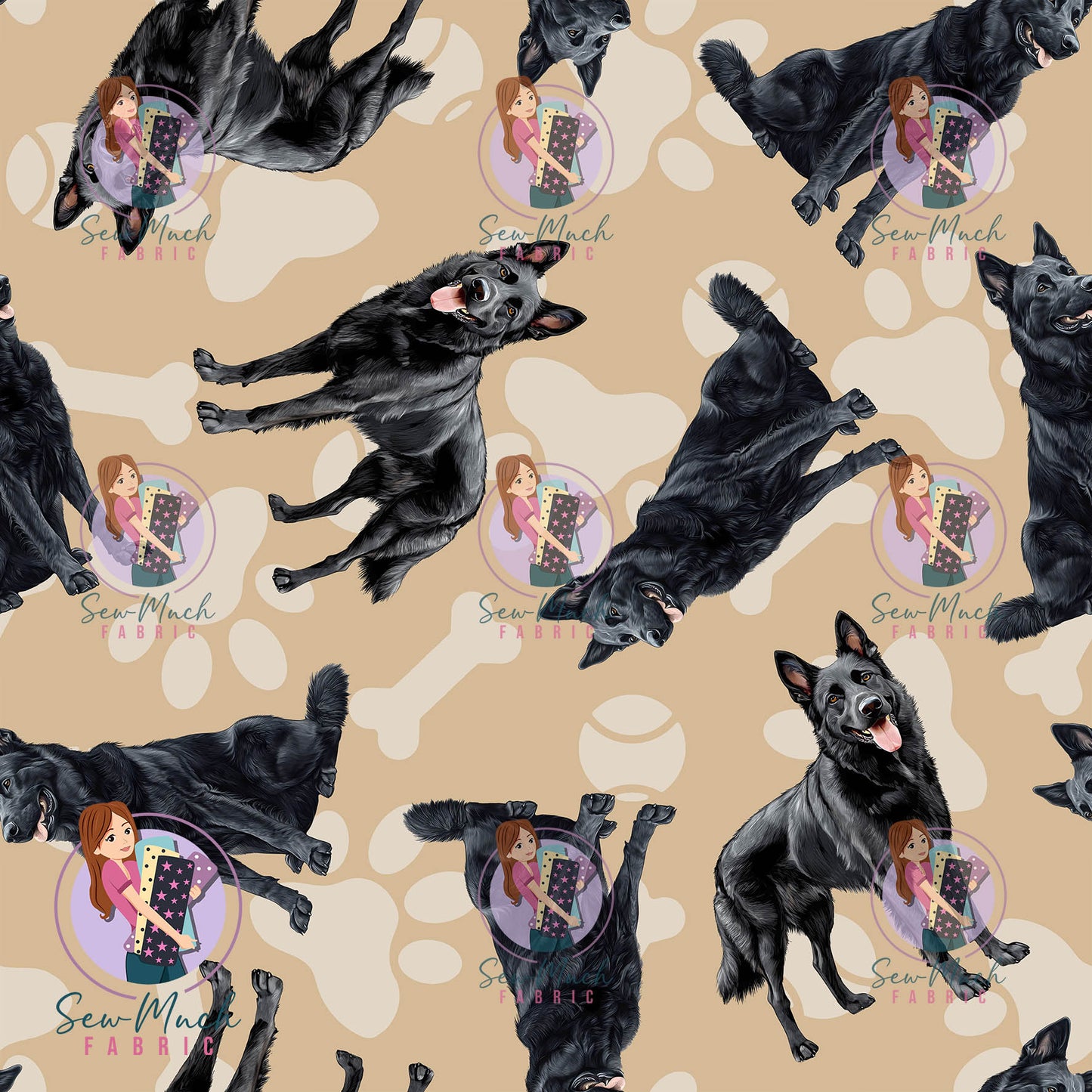 JULY Pre-Order (1): Black German Shepherd Beige