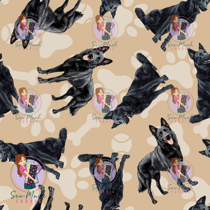 JULY Pre-Order (1): Black German Shepherd Beige
