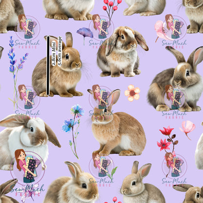 JULY Pre-Order (2): Bunny Purple Floral