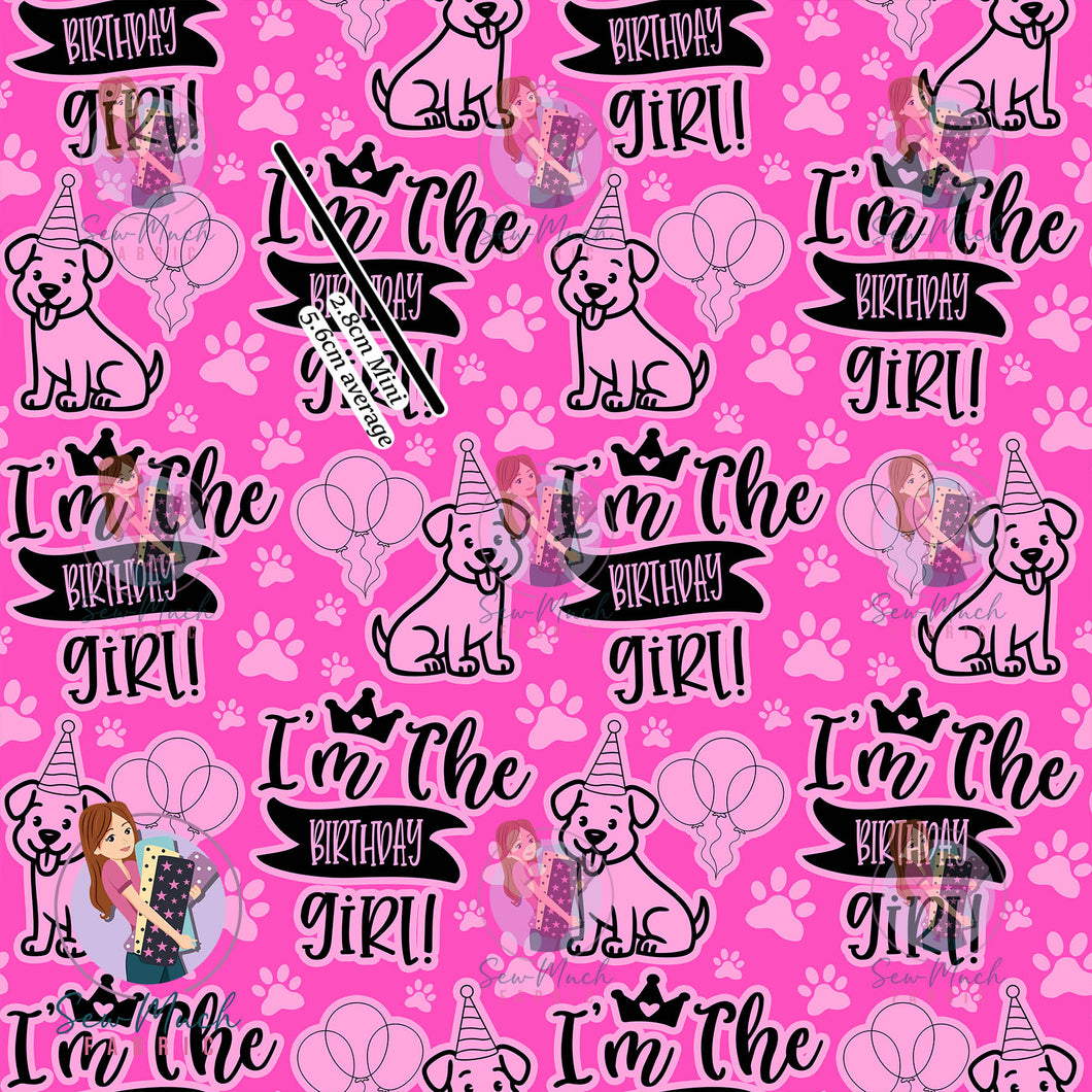 I'm the birthday girl | Woven | Retail | Average Scale