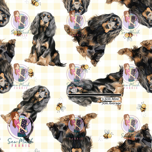 Cocker Spaniel Bee | Woven | Retail | MINI Scale