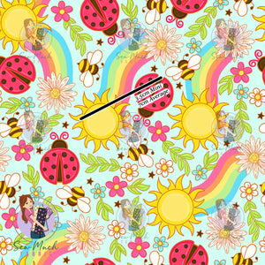 Sunshine Floral | Woven | Retail | Average Scale