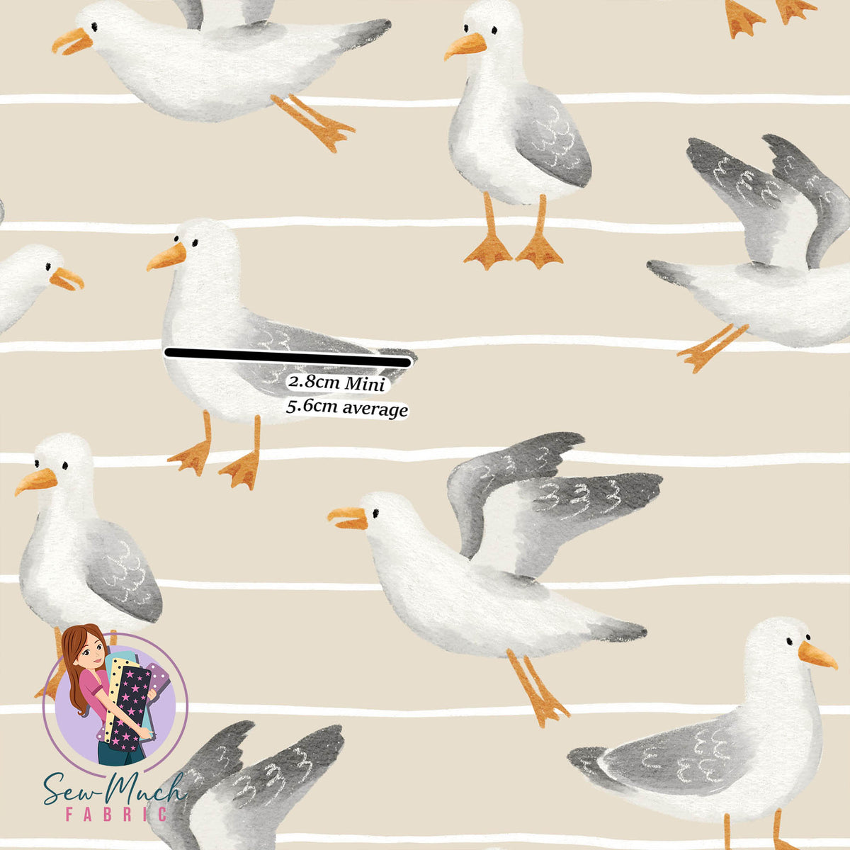 Seagull | Woven | Retail | MINI Scale