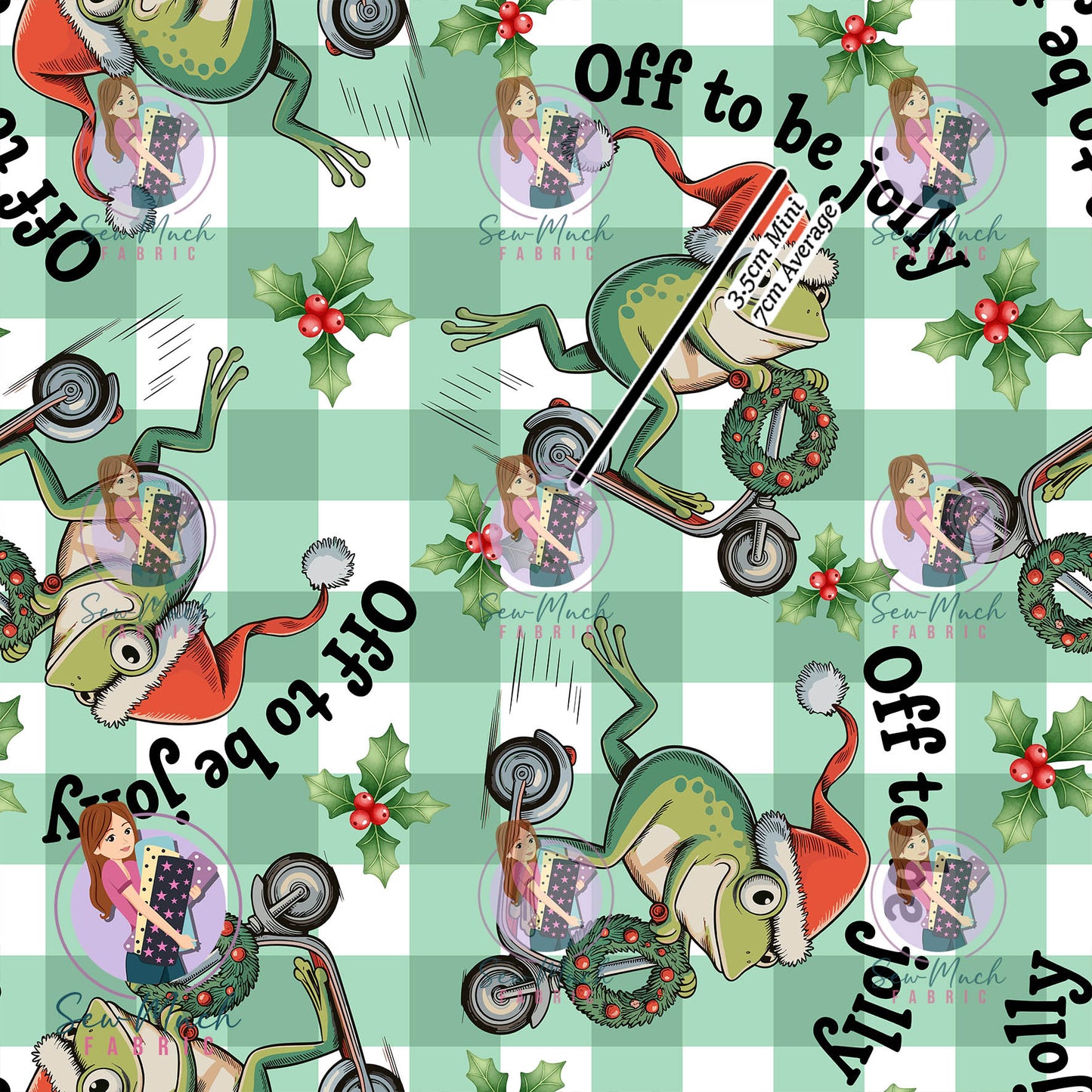 Christmas: Off to be Jolly | Woven | Retail | Average Scale