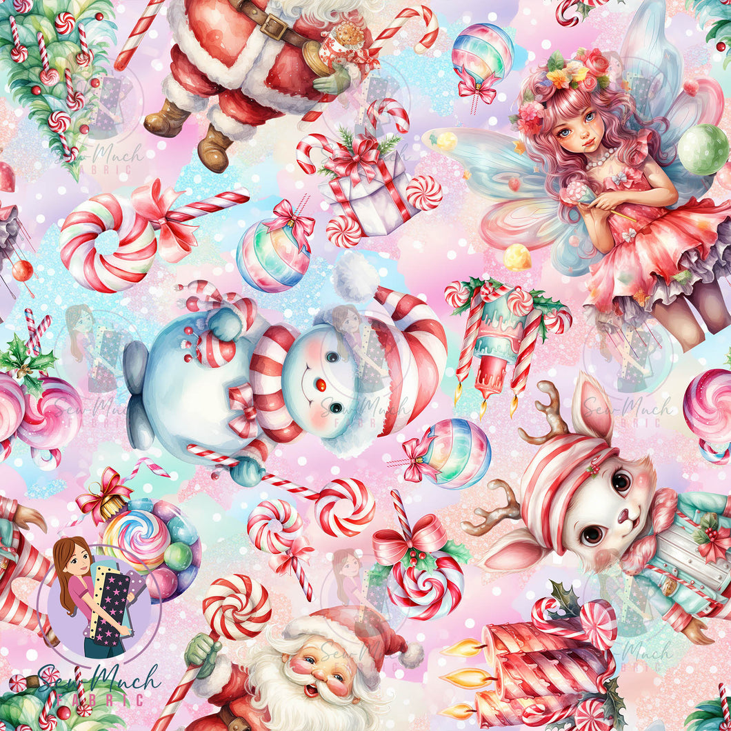 Christmas: Candy Cane Lane | Woven | Retail | Average Scale