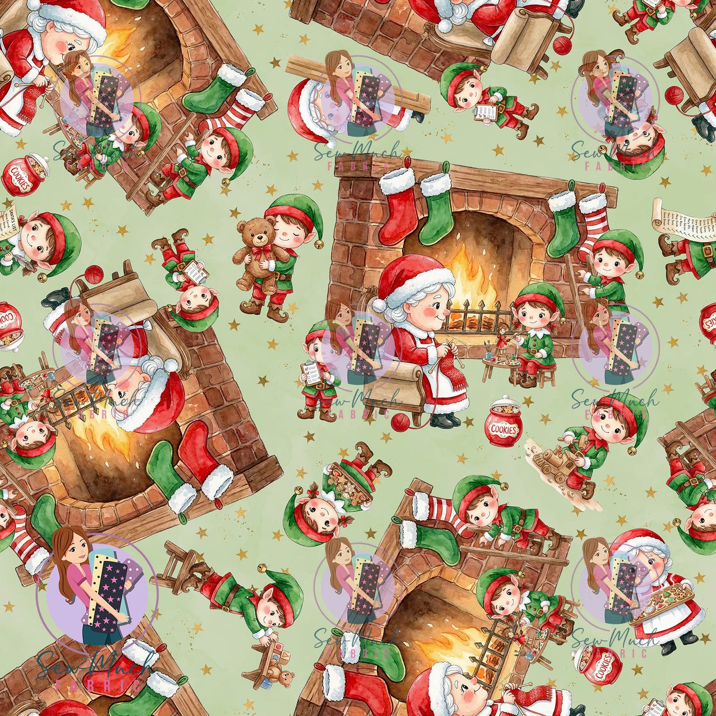 CHRISTMAS Pre-Order: Mrs Claus Green