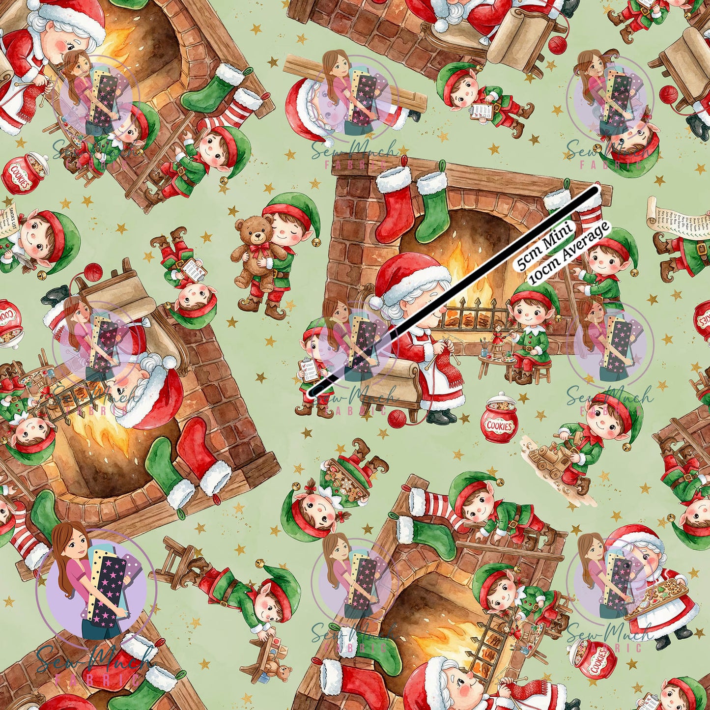 CHRISTMAS Pre-Order: Mrs Claus Green