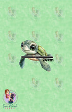 Load image into Gallery viewer, NOVEMBER Pre-Order (2): Green turtles | PANEL |
