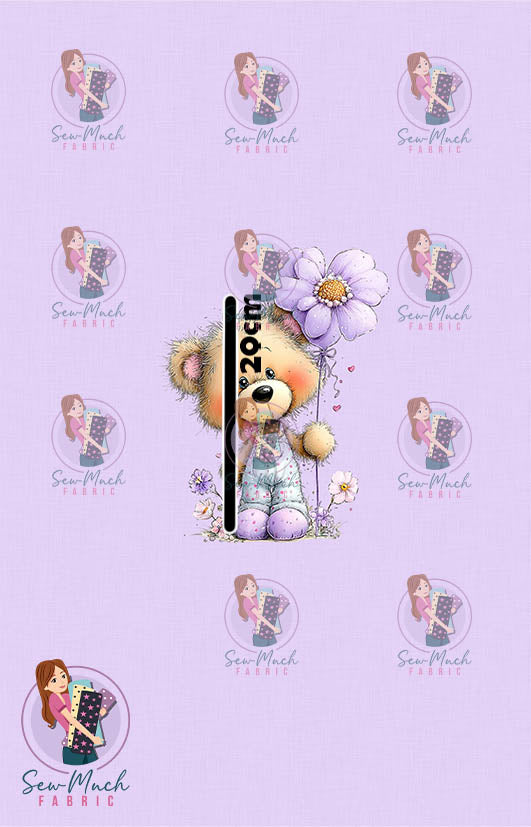 Purple Teddy | Knit | Retail | PANEL