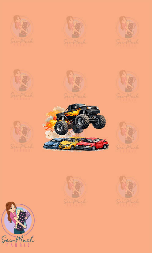 OCTOBER Pre-Order (1): Monster Trucks Orange 'PANEL'