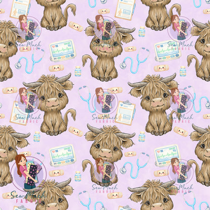 JULY Pre-Order (1): Highland Cow Purple