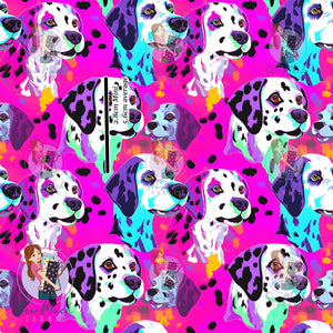 Dalmatian Colourful | Canvas | Retail | Average Scale