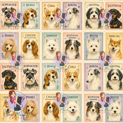 JUNE Pre-Order (2): Dog Stamps