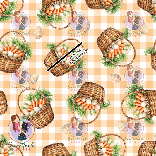Easter: Egg Basket | Woven | Retail | MINI Scale