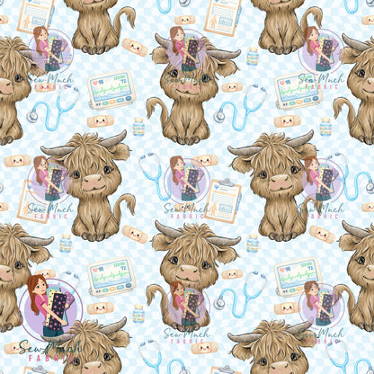 JULY Pre-Order (1): Highland Cow Blue