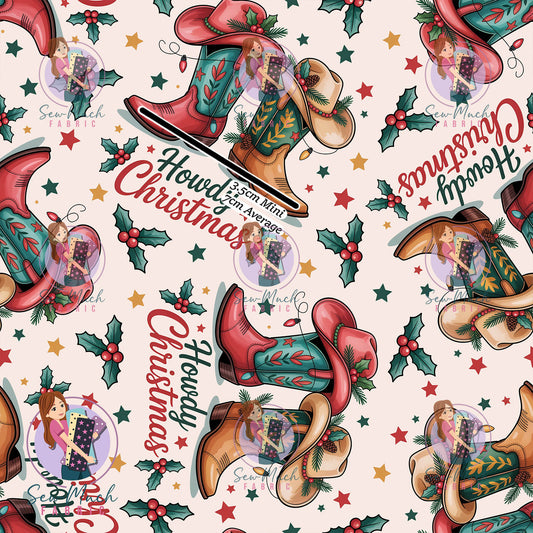 Christmas: Howdy Christmas | Woven | Retail | Average Scale