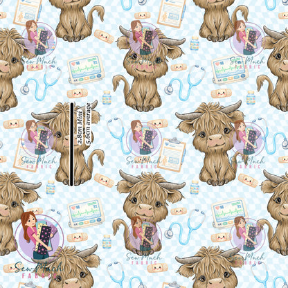 JULY Pre-Order (1): Highland Cow Blue