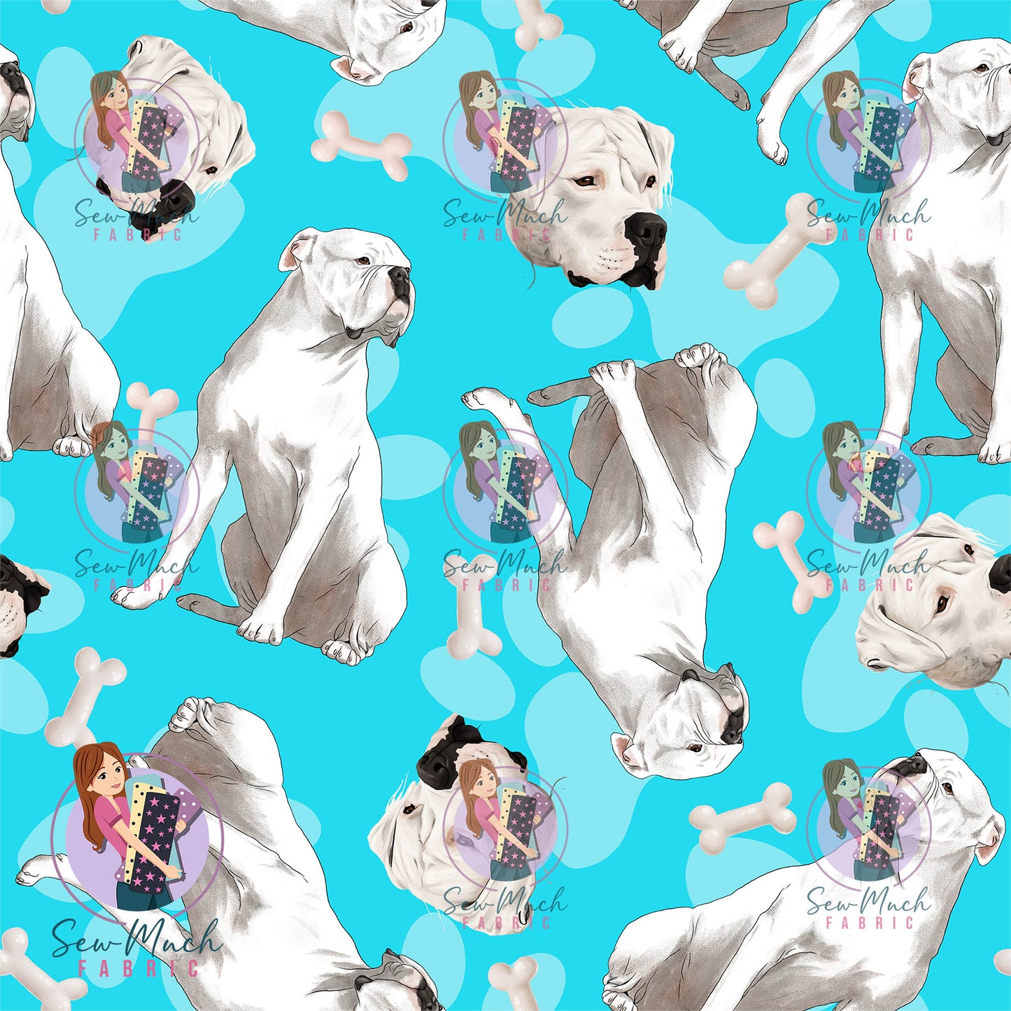 JUNE Pre-Order (2): American bulldog Blue