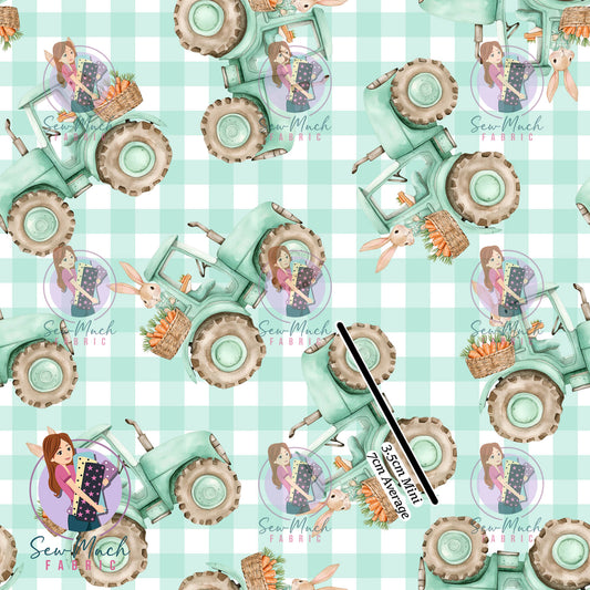 Easter: Tractor | Woven | Retail | MINI Scale