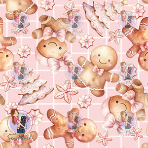 Christmas: Gingerbread Pink | Knit | Retail | Average Scale