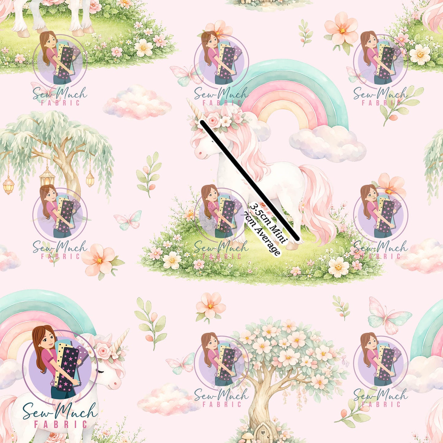 JULY Pre-Order (1): Rainbow Unicorn Pink