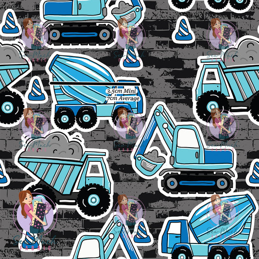 Blue Trucks | Canvas | Retail | Average Scale