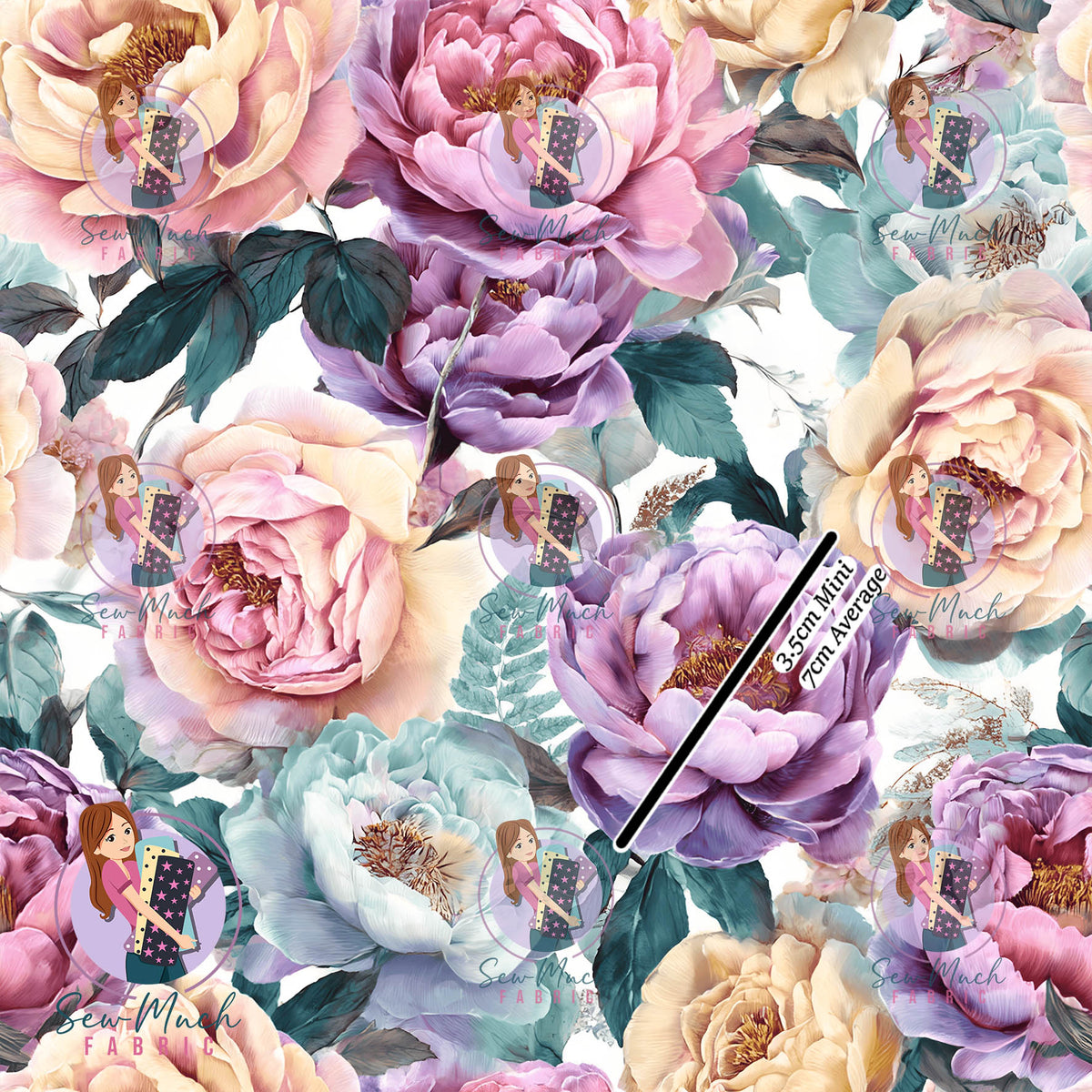 Floral AMINA | Woven | Retail | Average Scale