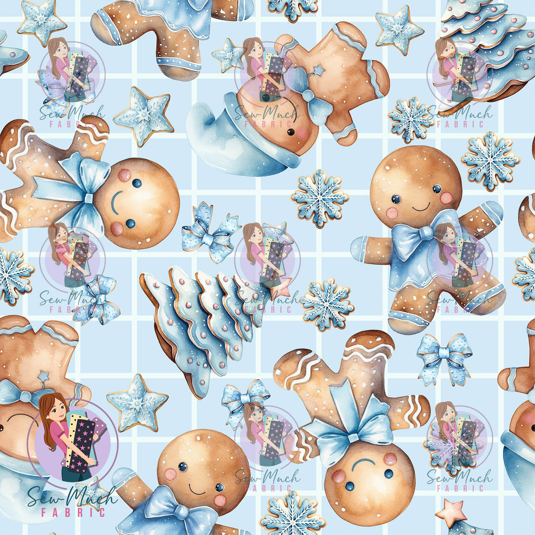 CHRISTMAS Pre-Order: Gingerbread Blue