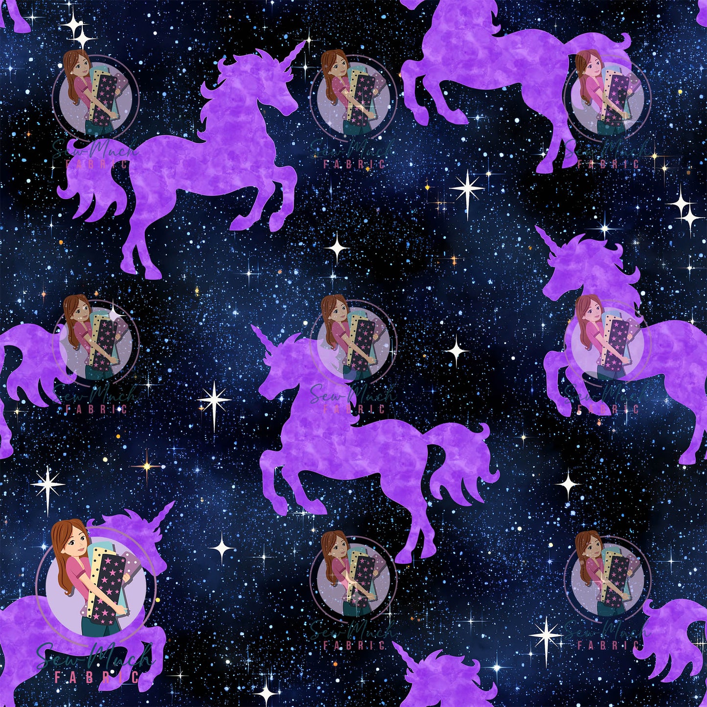JULY Pre-Order (1): Galaxy Unicorn Purple