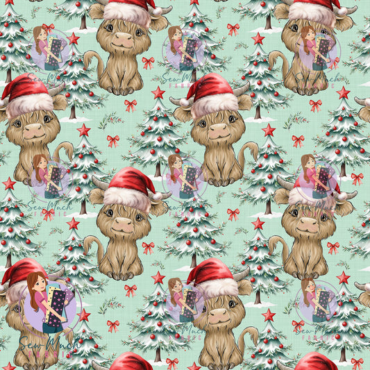 CHRISTMAS Pre-Order: Highland Cow Christmas Tree