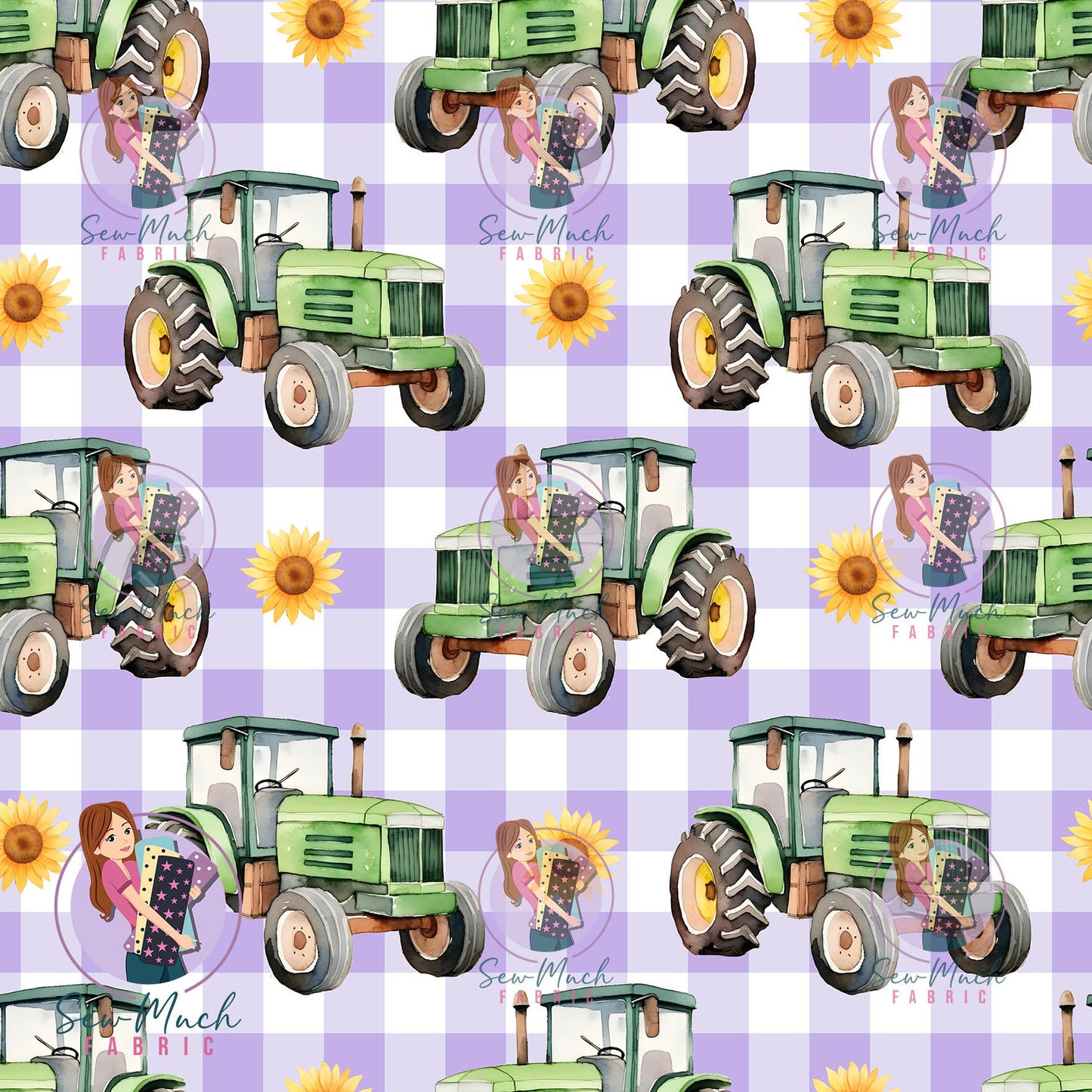 JUNE Pre-Order (1): Purple Tractor Sunflower