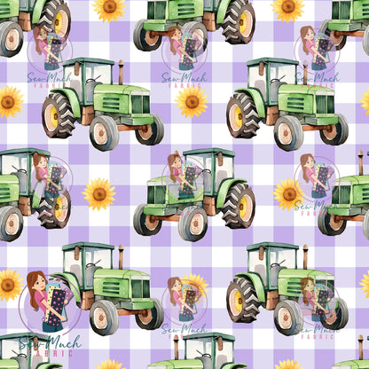 JUNE Pre-Order (1): Purple Tractor Sunflower