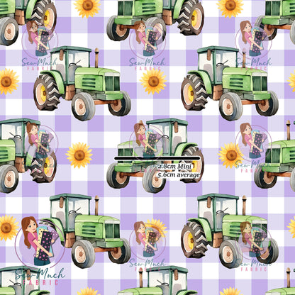 JUNE Pre-Order (1): Purple Tractor Sunflower