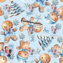 Load image into Gallery viewer, CHRISTMAS Pre-Order: Gingerbread Blue Solid
