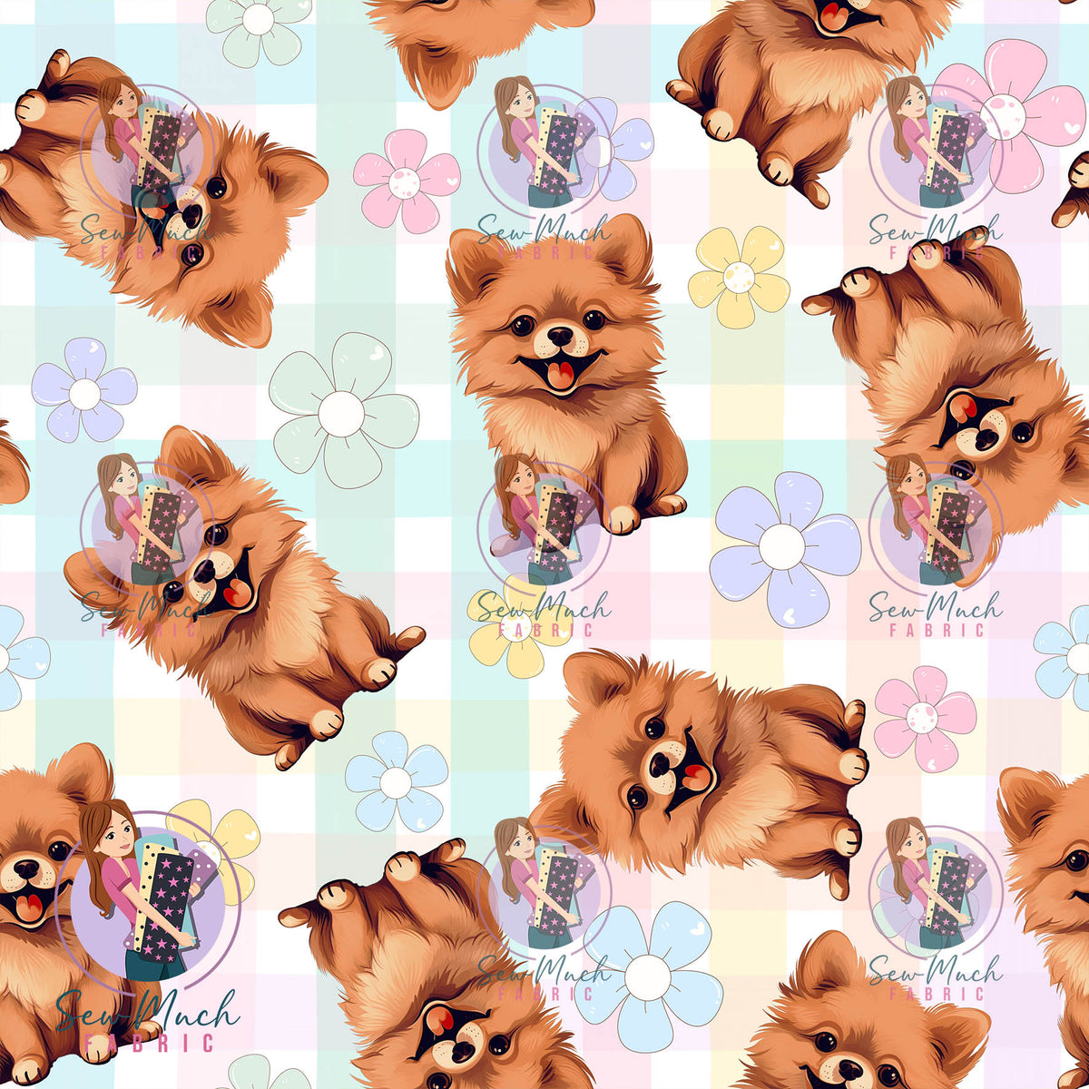 SEPTEMBER Pre-Order (2): Pomeranian Floral