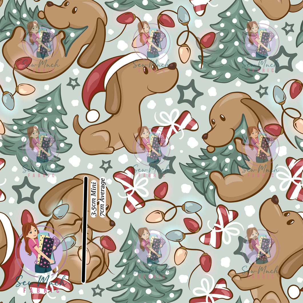 Christmas: Dogs | Woven | Retail | Average Scale