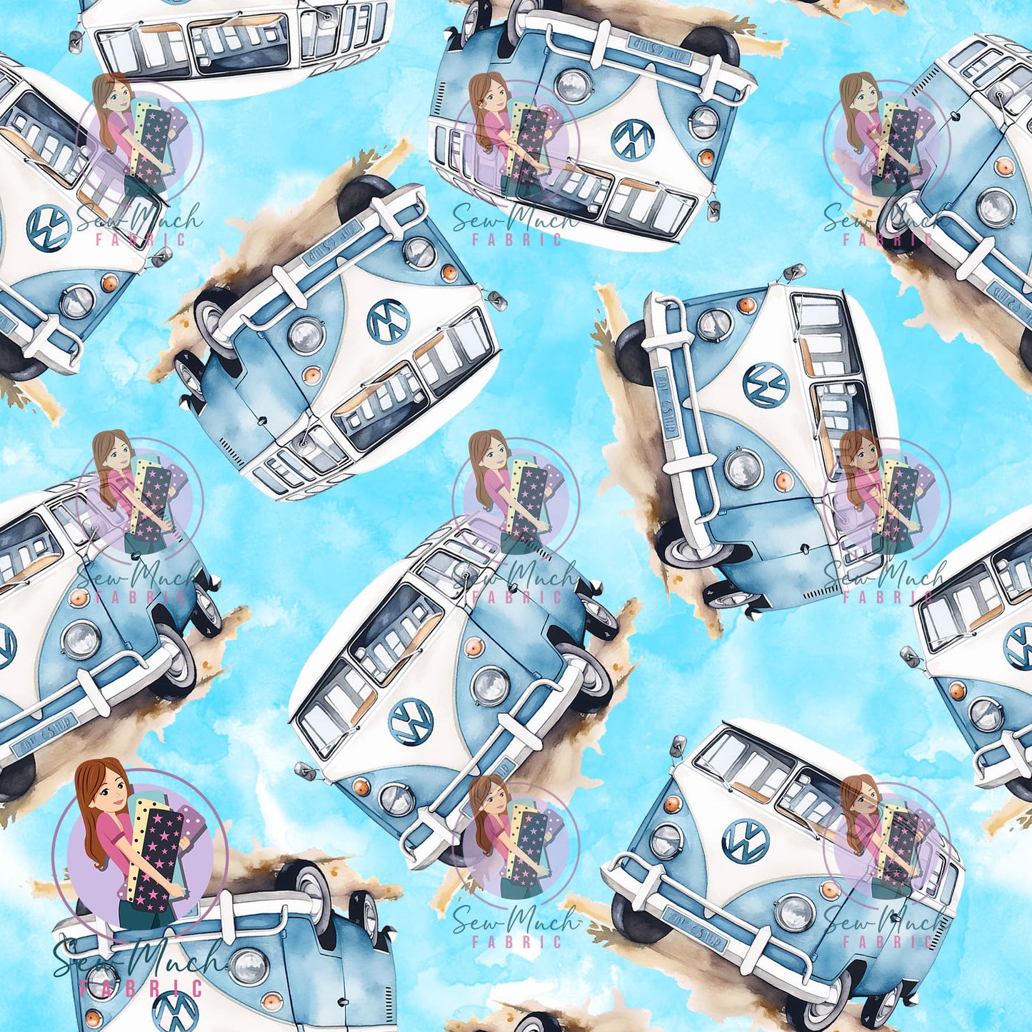 JULY Pre-Order (1): Retro Van Blue