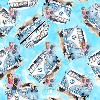 JULY Pre-Order (1): Retro Van Blue