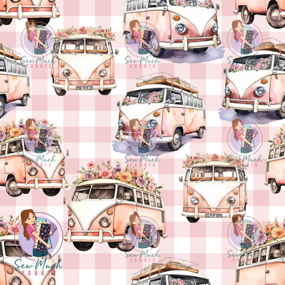 JULY Pre-Order (1): Retro Van Pink