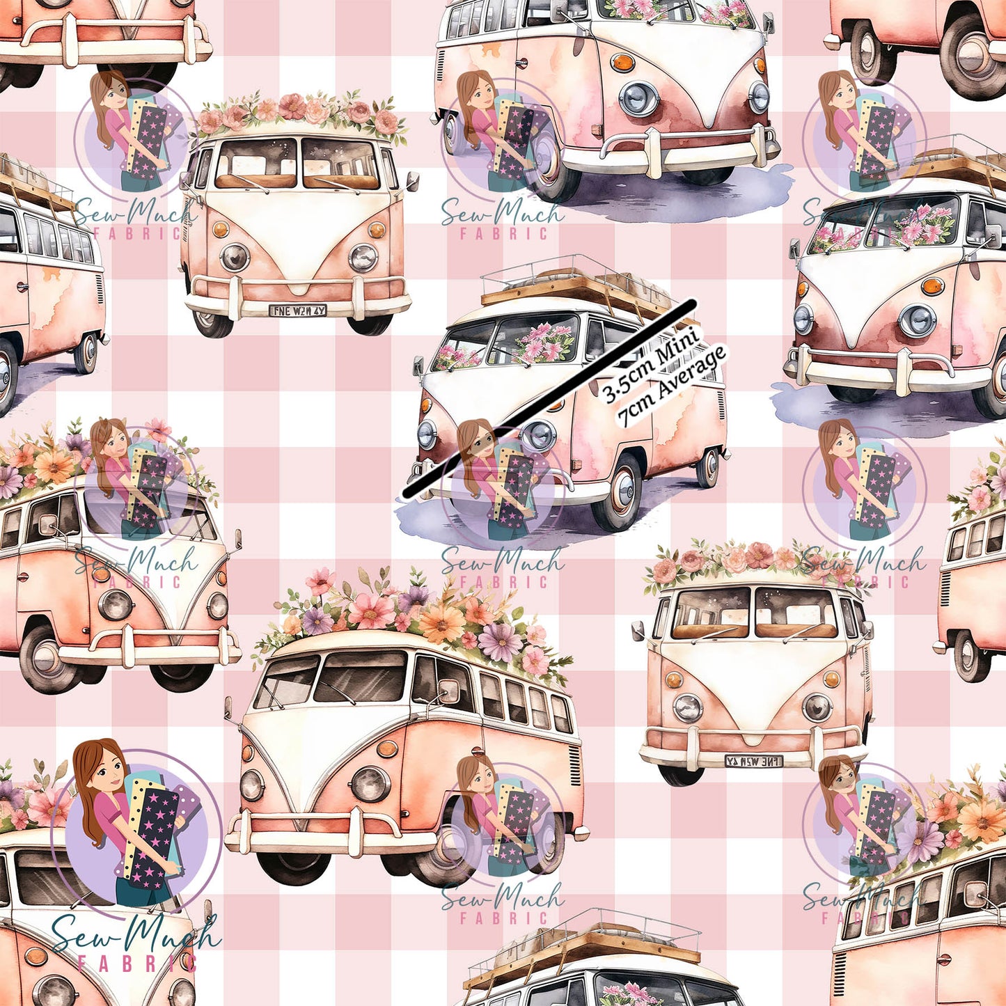 JULY Pre-Order (1): Retro Van Pink