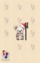 Load image into Gallery viewer, CHRISTMAS Pre-Order: Australian Animals Beige &#39;PANEL&#39;
