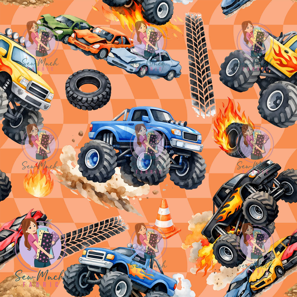 OCTOBER Pre-Order (1): Monster Trucks Orange