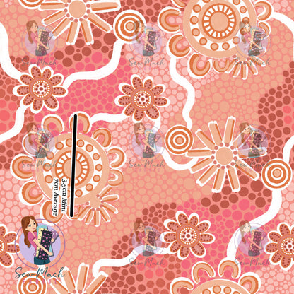 Paths of Connection - Sunset Sands | Woven | Retail | Average Scale