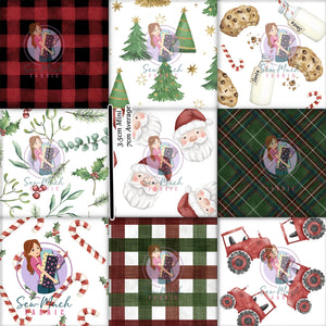 Christmas: Christmas Patchwork | Woven | Retail | MINI Scale
