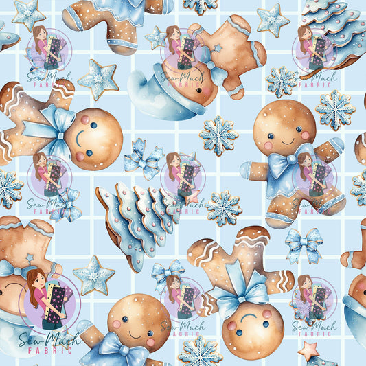 CHRISTMAS Pre-Order: Gingerbread Blue