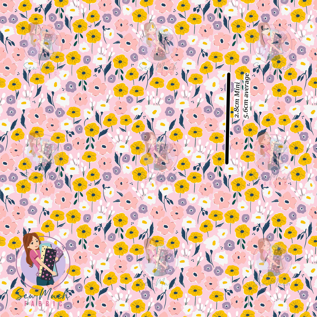 MIk Floral | Canvas | Retail | MINI Scale