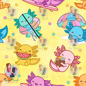 Fun Axolotl | Woven | Retail | MINI Scale