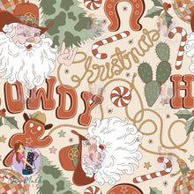 Load image into Gallery viewer, Howdy Santa | Woven | Retail | Average Scale
